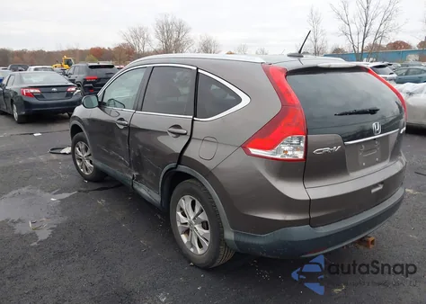 2014 Honda Cr-V Ex-L из США, поврежденный, VIN 2HKRM4H75EH697664